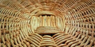 Co można trzymać w koszu wiklinowym?